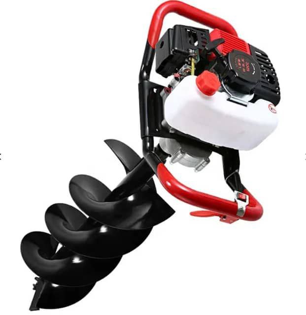 Machine d'excavation et de forage pour plantes au sol